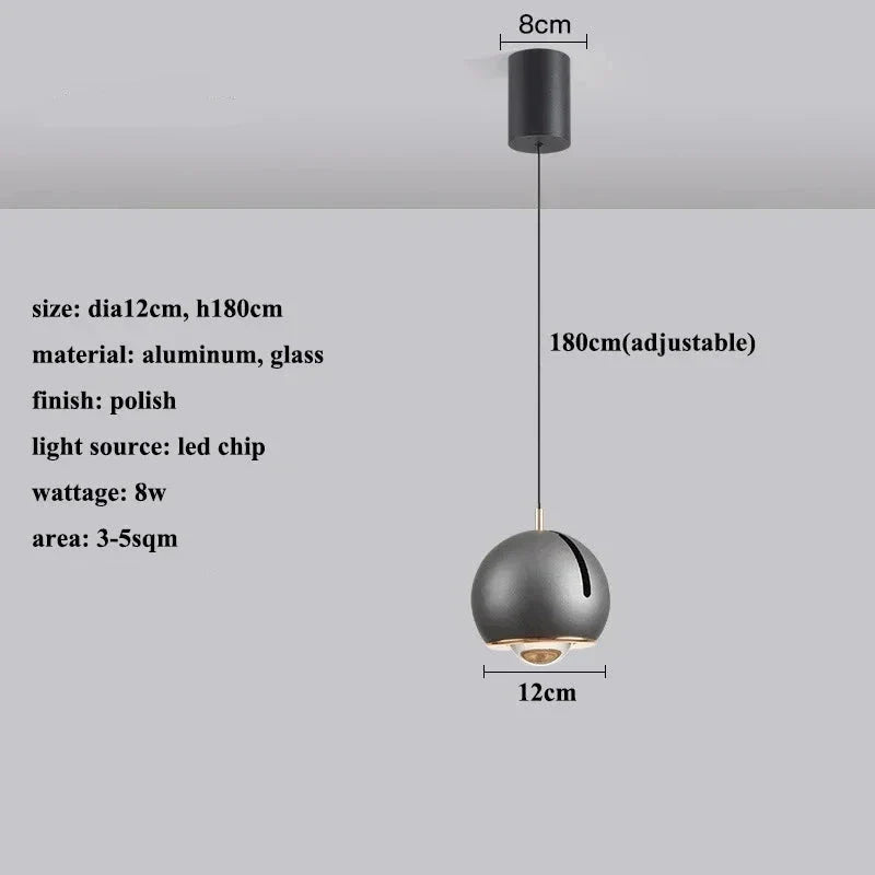 Lumenorth Vector Adjustable LED Pendant