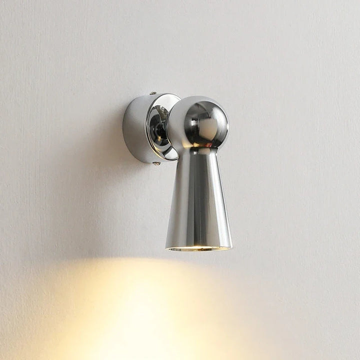 Lumenorth Lever Chrome Swing Arm Lamp