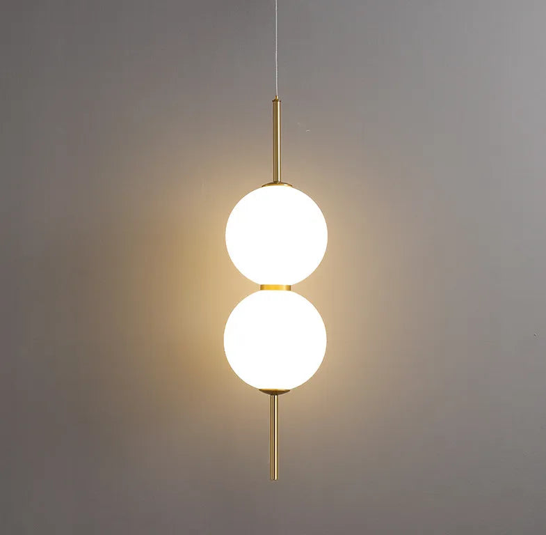 Lumenorth Cluster Glass Globe Pendant