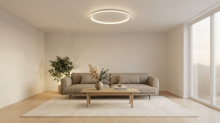 Lumenorth Halo Ceiling Light White