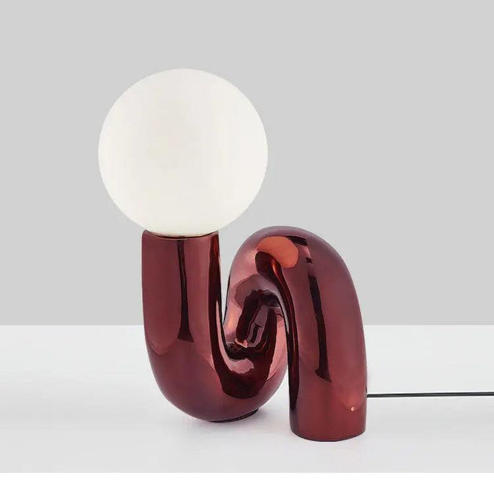 Lumenorth Loop Sculptural Table Lamp