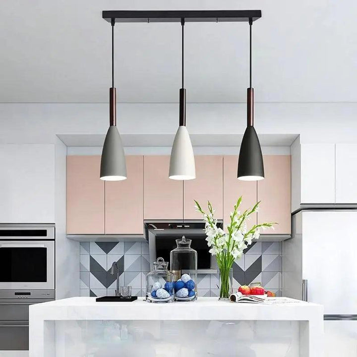 Lumenorth Trio Kitchen Island Pendant