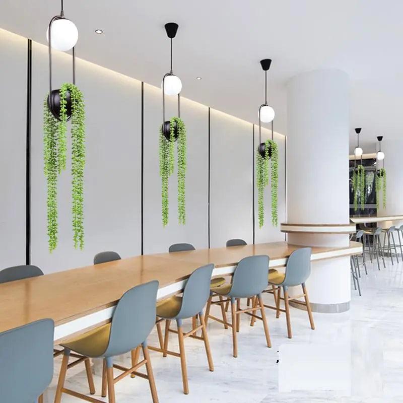 Lumenorth Trellis Planter Pendant Light