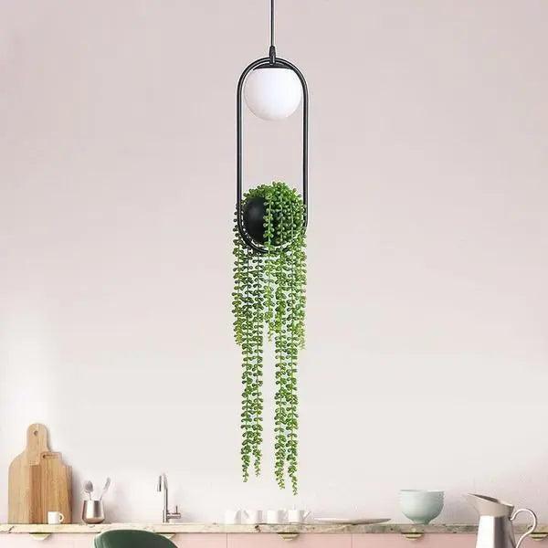Lumenorth Trellis Planter Pendant Light