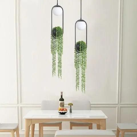 Lumenorth Trellis Planter Pendant Light