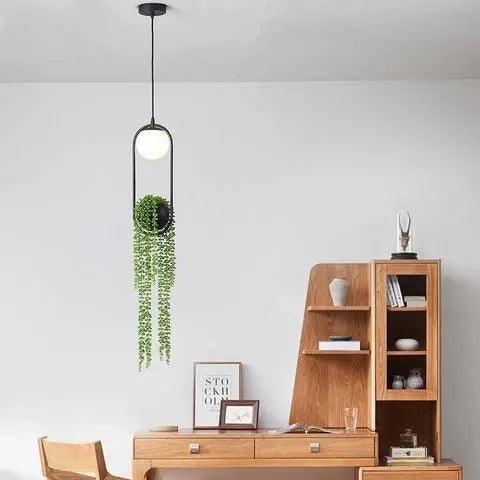 Lumenorth Trellis Planter Pendant Light