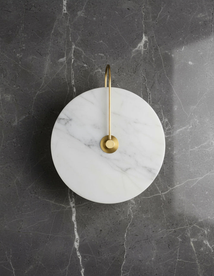 Lumenorth Quartz Marble LED Wall Light