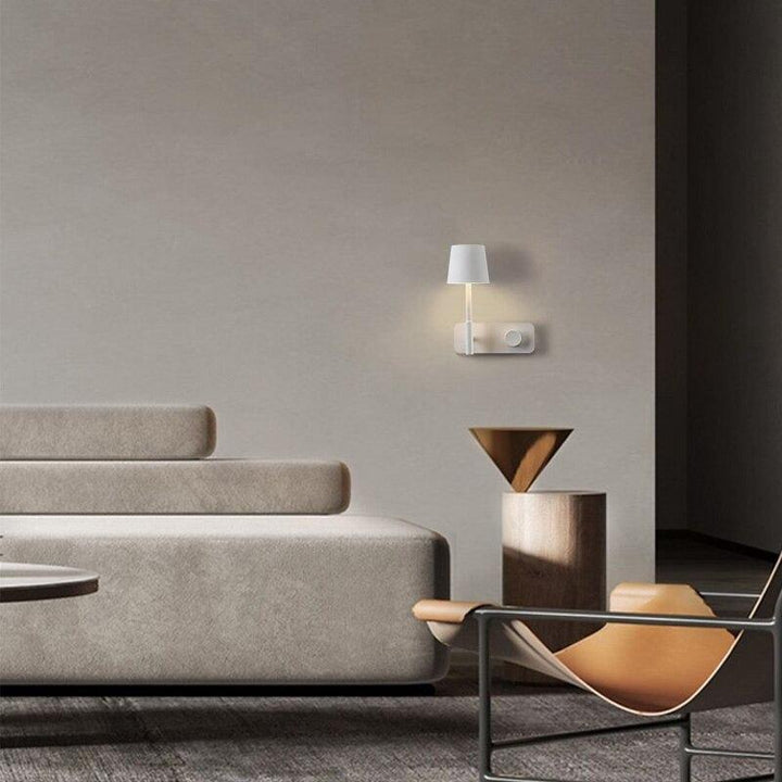 Lumenorth Crescent Plug-In Wall Light