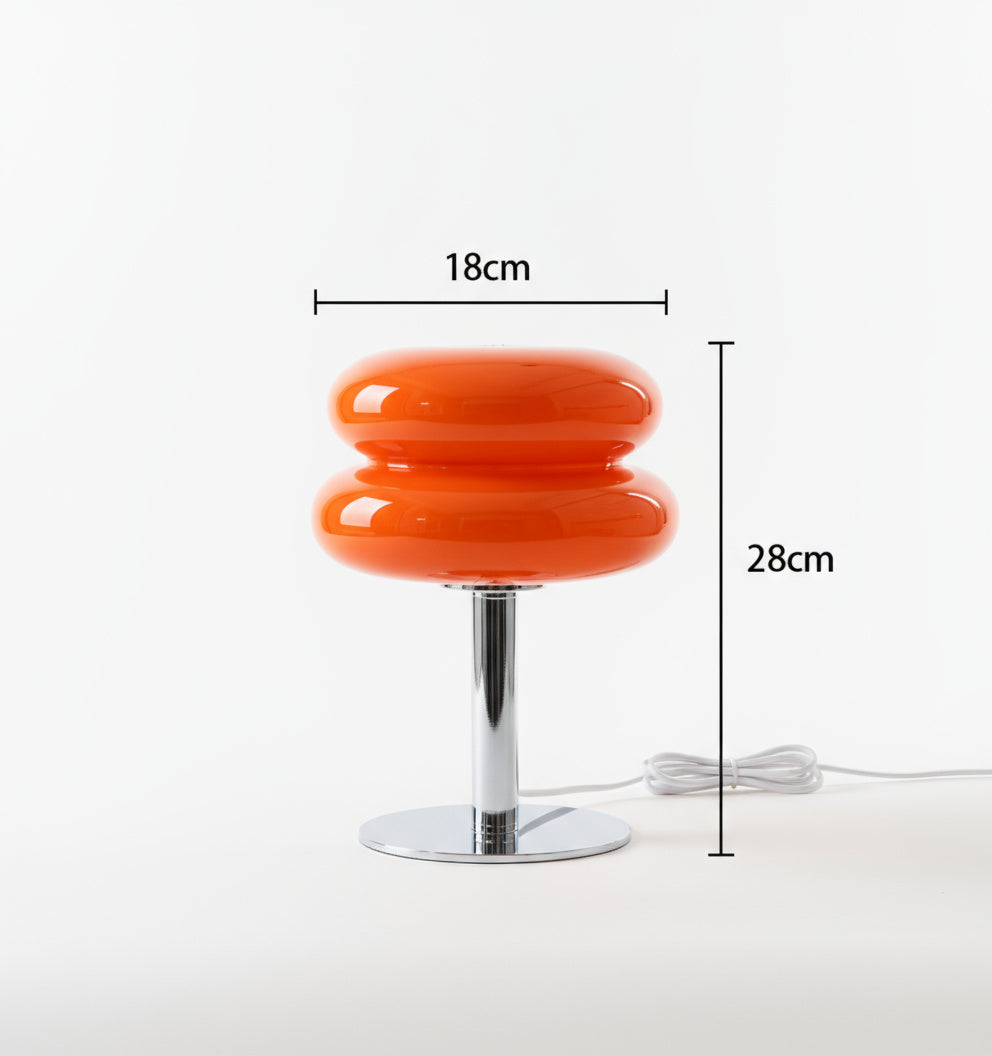 Lumenorth Opal Macaron Table Lamp