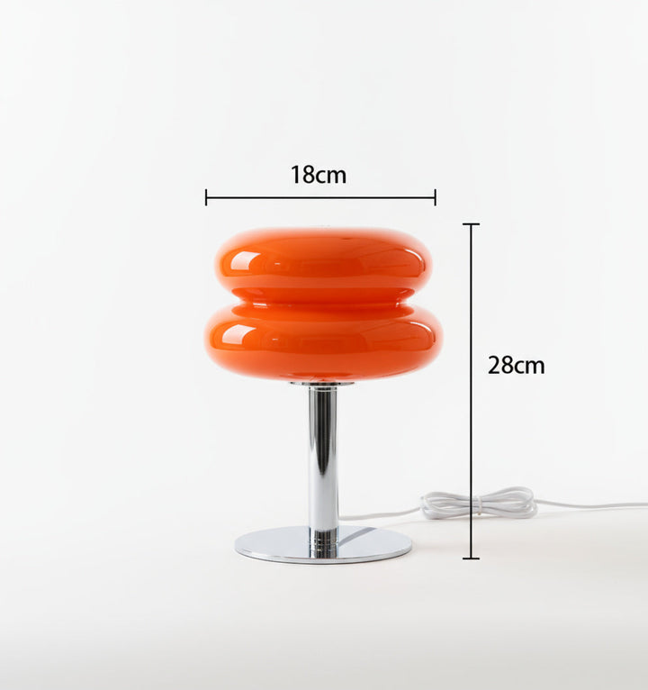 Lumenorth Opal Macaron Table Lamp