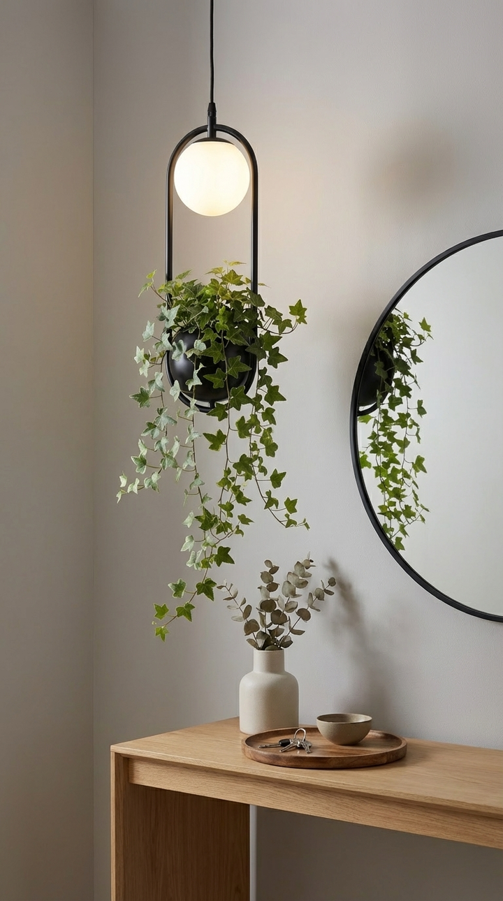 Lumenorth Trellis Planter Pendant Light