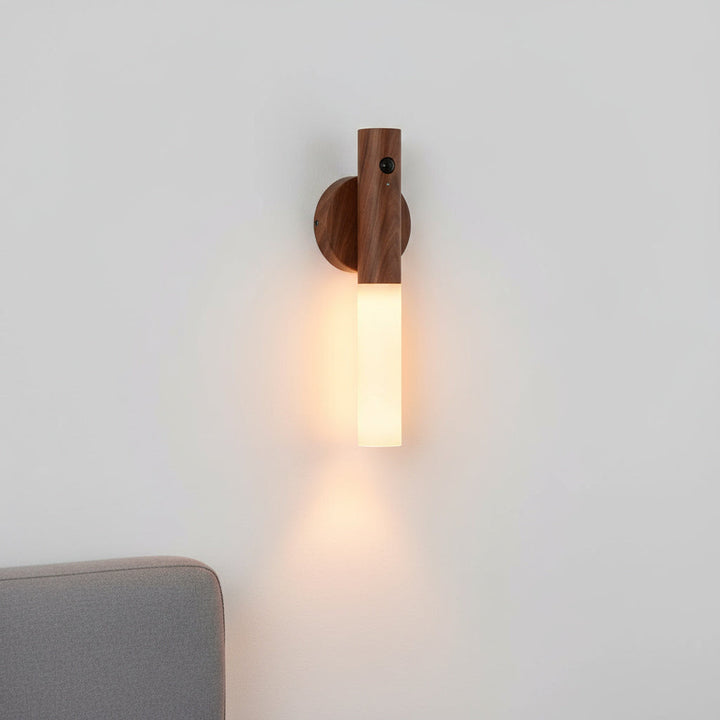 Lumenorth Cedar Rechargeable Wall Sconce