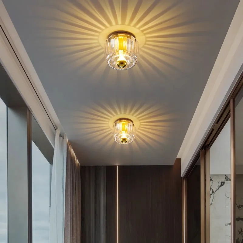 Lumenorth Flare Sunburst Wall Light