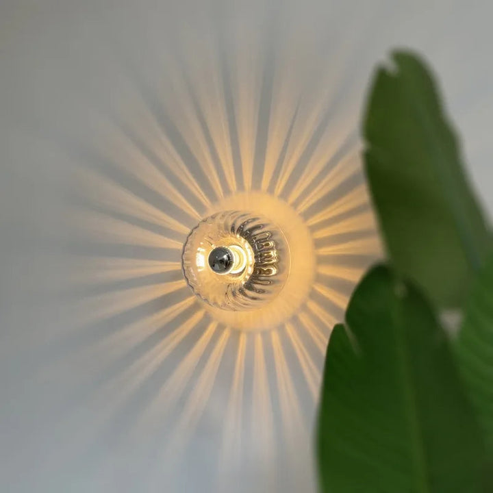 Lumenorth Flare Sunburst Wall Light