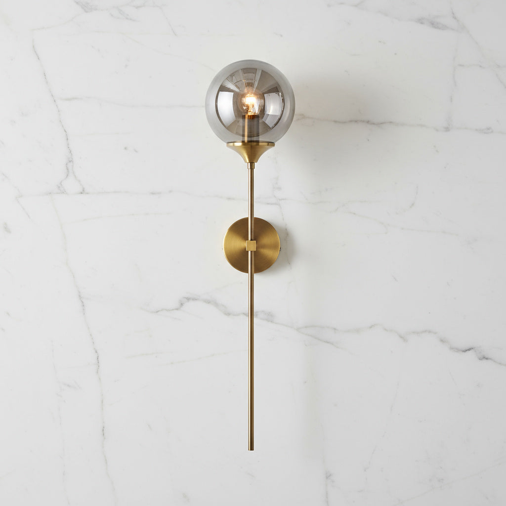 Lumenorth Aster Glass Wall Sconce