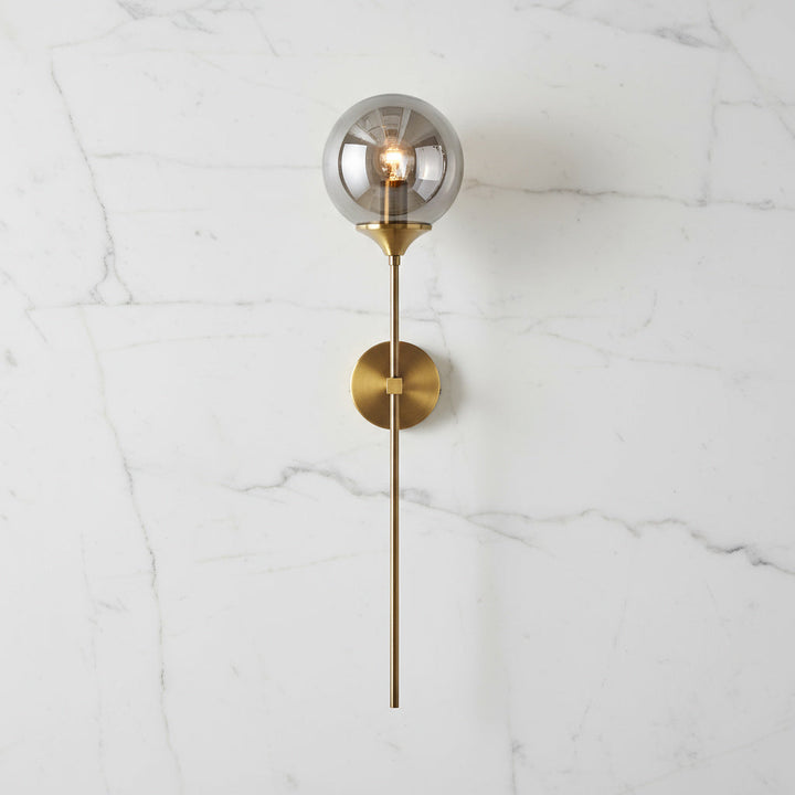 Lumenorth Aster Glass Wall Sconce