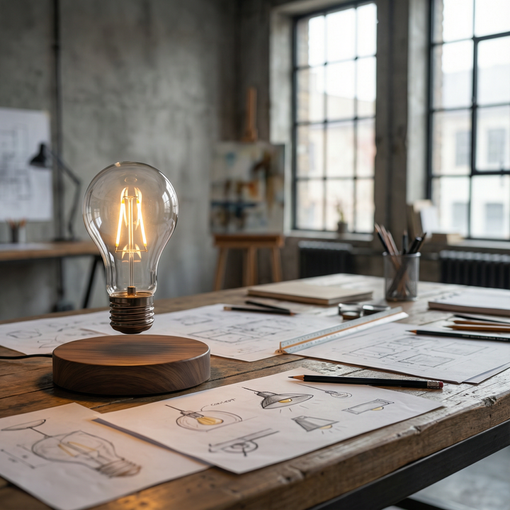 Lumenorth Float Levitating Lamp