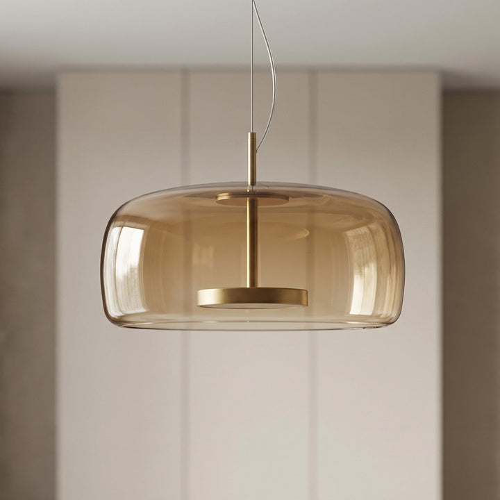 Lumenorth Bell Nordic Glass Pendant