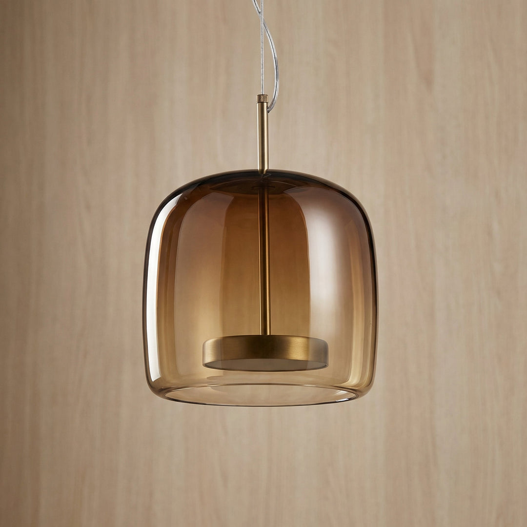 Lumenorth Bell Nordic Glass Pendant