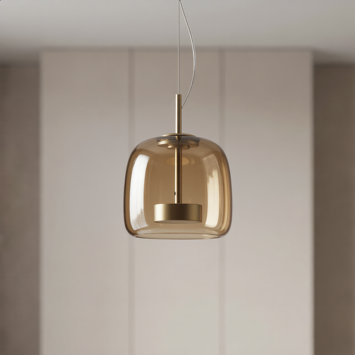 Lumenorth Bell Nordic Glass Pendant