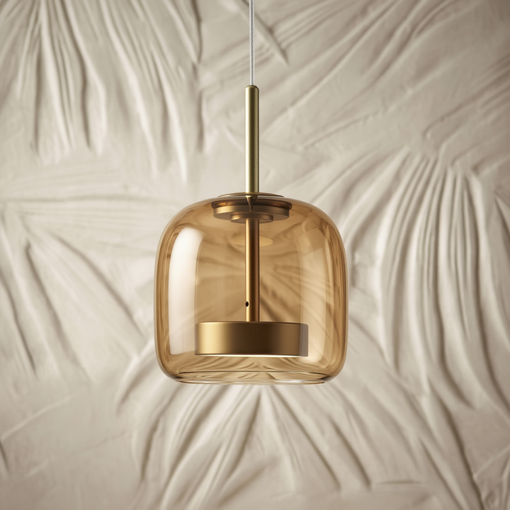 Lumenorth Bell Nordic Glass Pendant