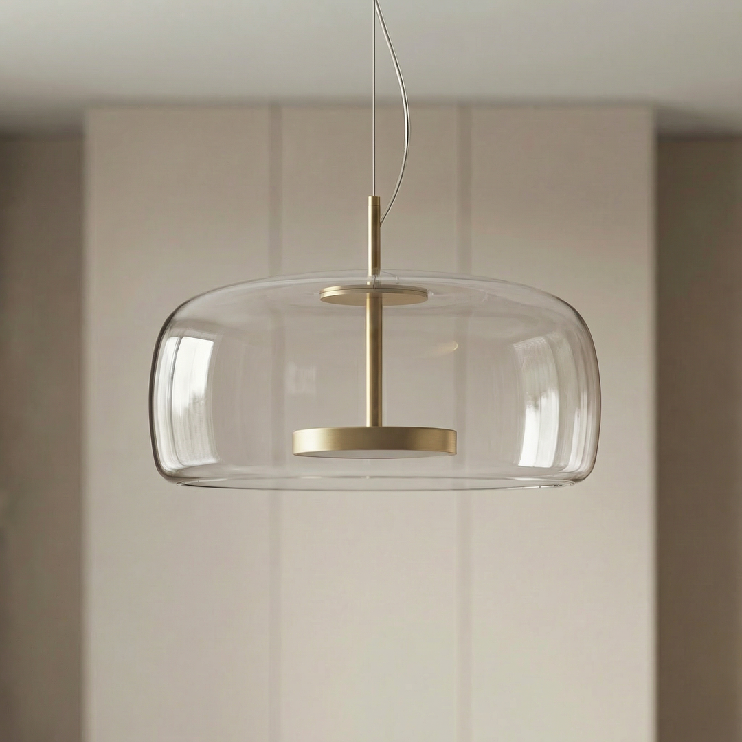 Lumenorth Bell Nordic Glass Pendant