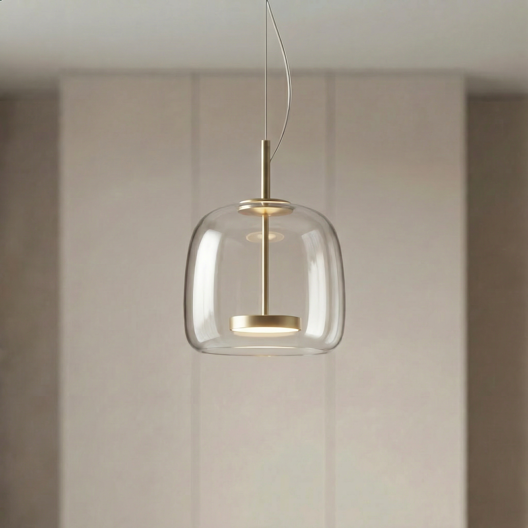 Lumenorth Bell Nordic Glass Pendant