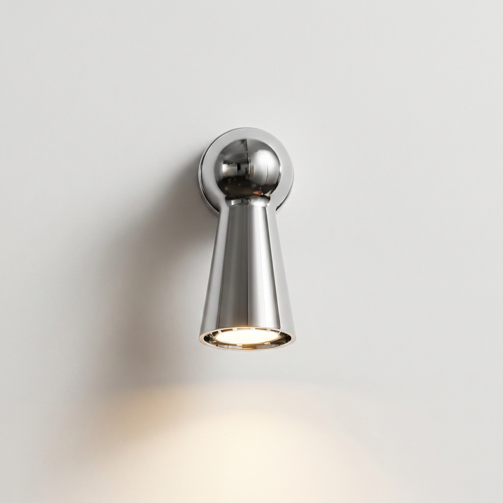 Lumenorth Lever Chrome Swing Arm Lamp