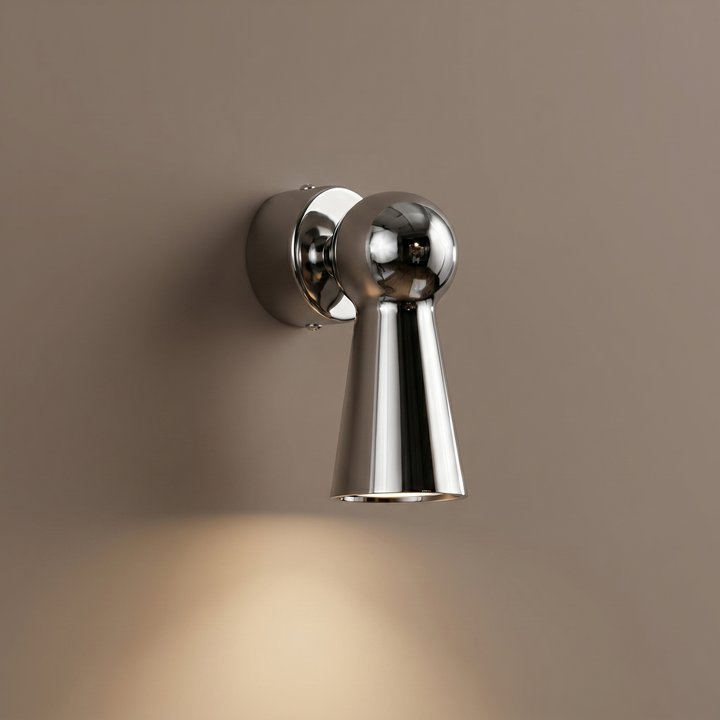 Lumenorth Lever Chrome Swing Arm Lamp