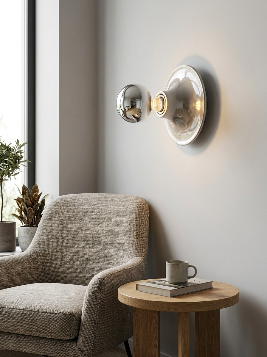 Lumenorth Disc Bauhaus LED Halo Lamp
