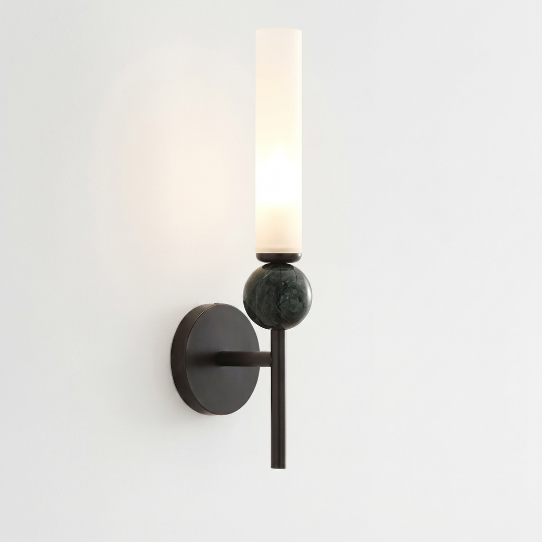 Lumenorth Vein Marble Wall Sconce