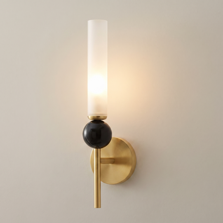 Lumenorth Vein Marble Wall Sconce