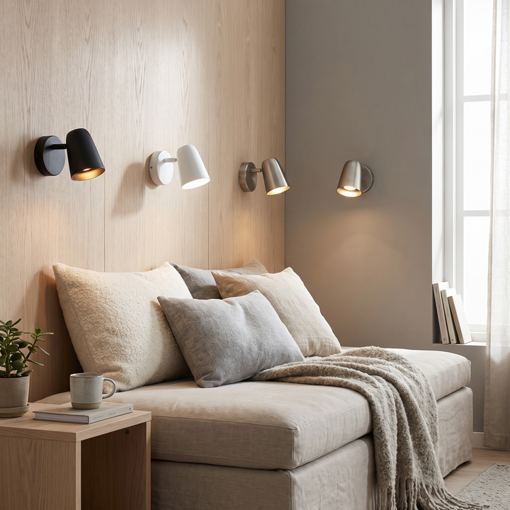 Haven Nordic wall sconce in a Scandinavian interior