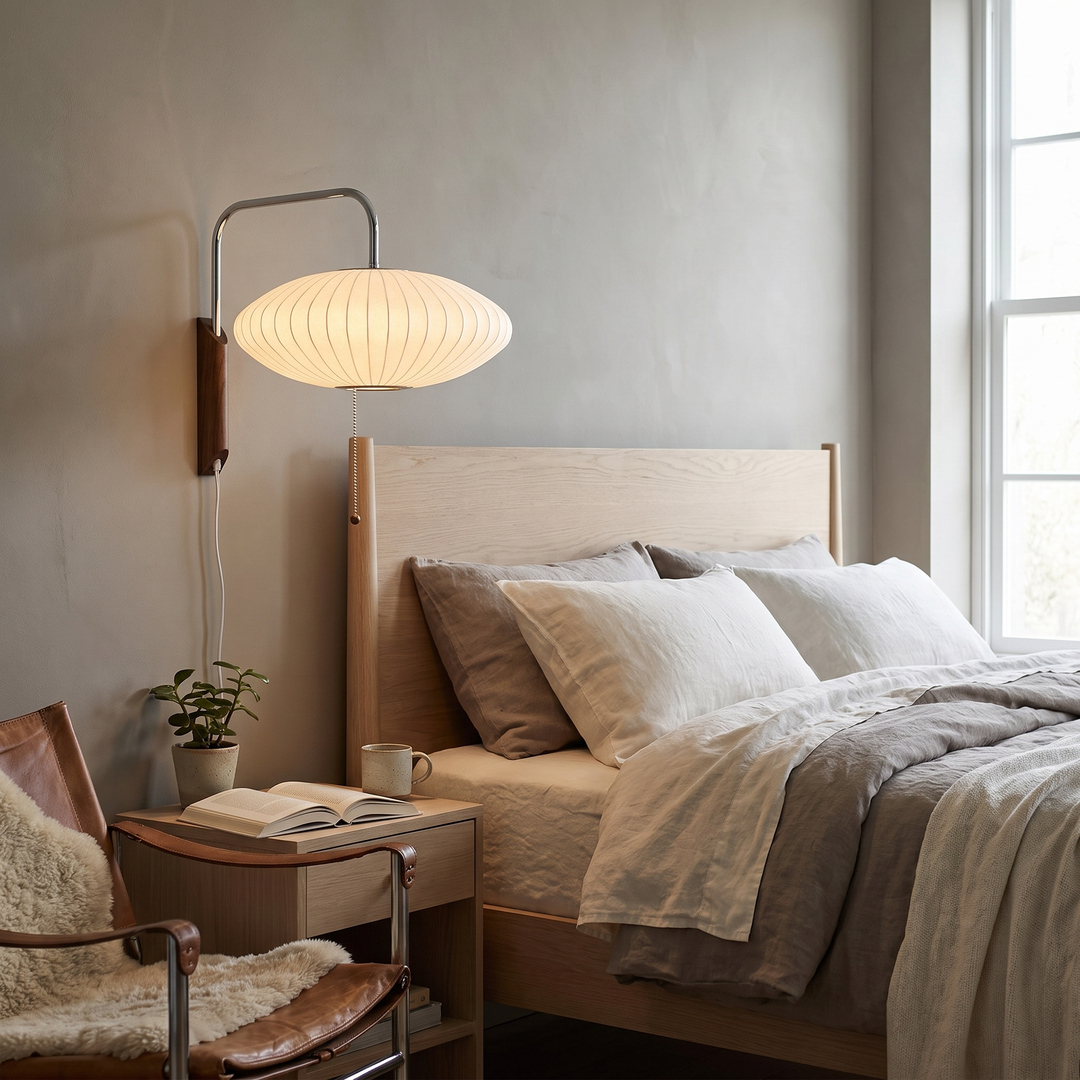 Havana mid-century wall sconce in a Scandinavian interior