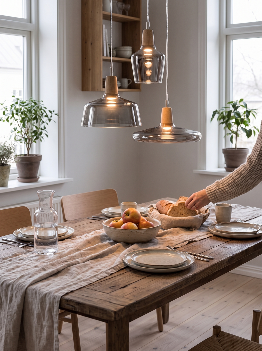 Lumenorth Timber pendant in an alternative profile