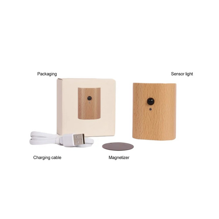 Lumenorth Beech Motion Sensor Sconce