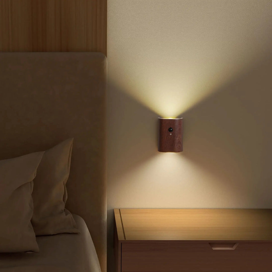 Lumenorth Beech Motion Sensor Sconce