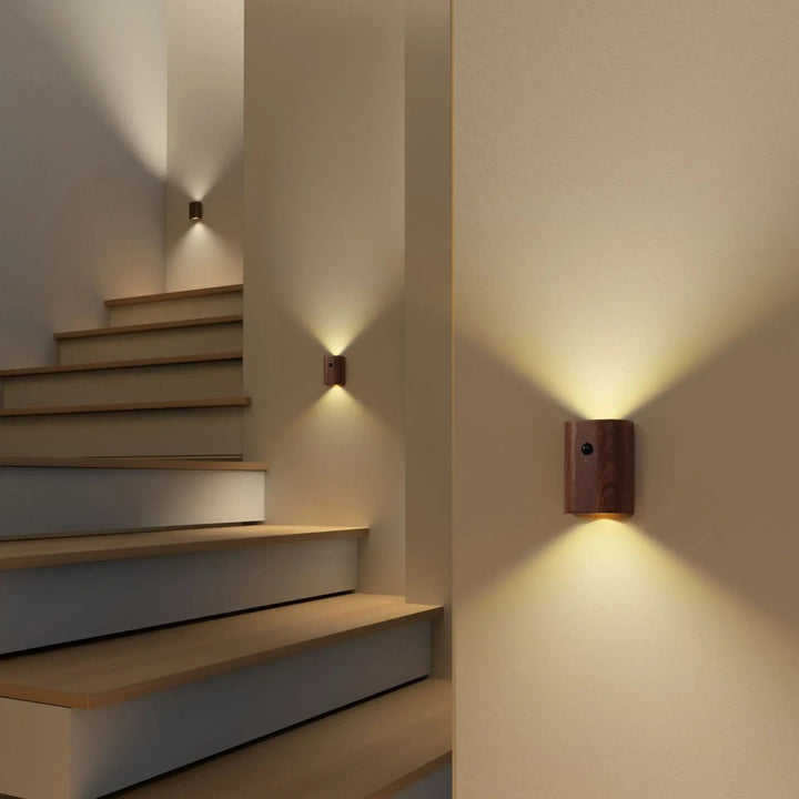 Lumenorth Beech Motion Sensor Sconce