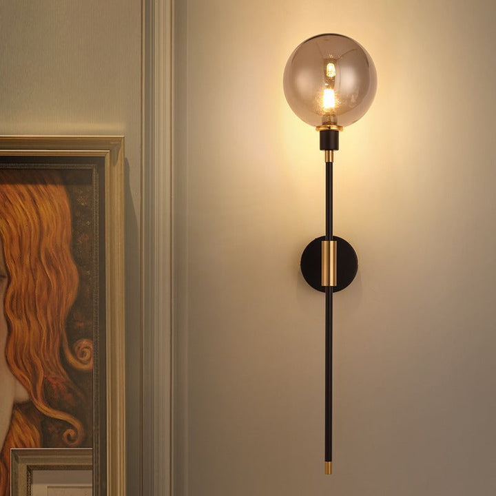 Lumenorth Dune Glass Wall Sconce