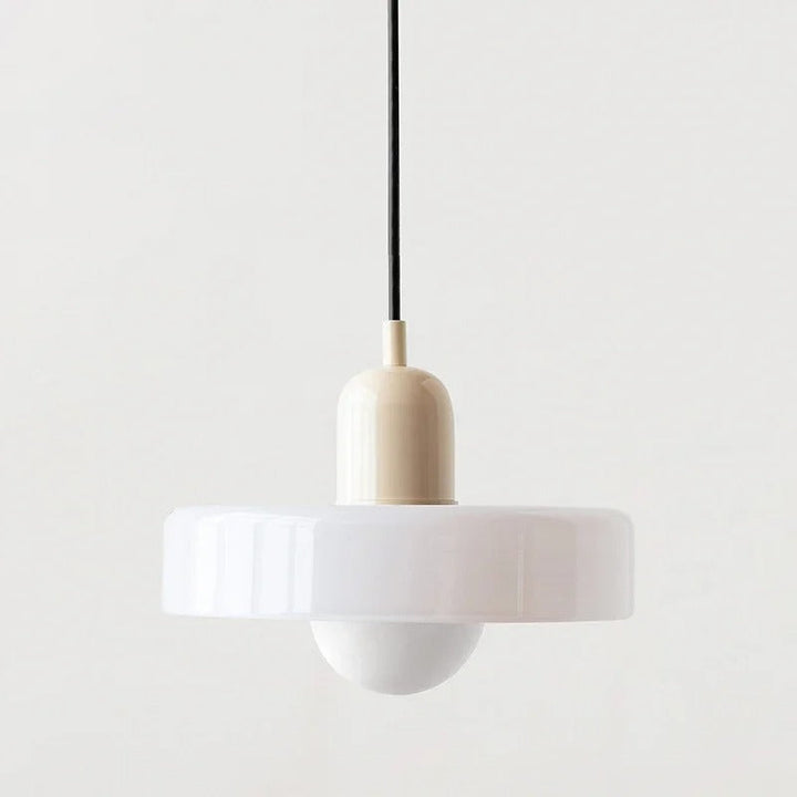 Lumenorth Duet Two-Tone Glass Pendant